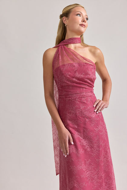 Imani Lace Dress | Berry