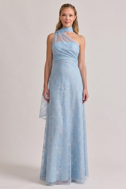 Imani Lace Dress | Sky Blue