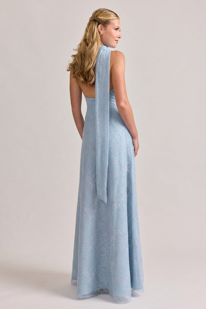 Imani Lace Dress | Sky Blue