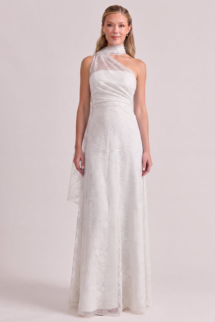 Imani Lace Dress | White