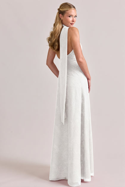 Imani Lace Dress | White