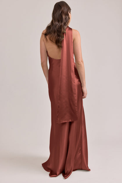 Imani Satin Dress | Made To Order | Cinnamon Rose