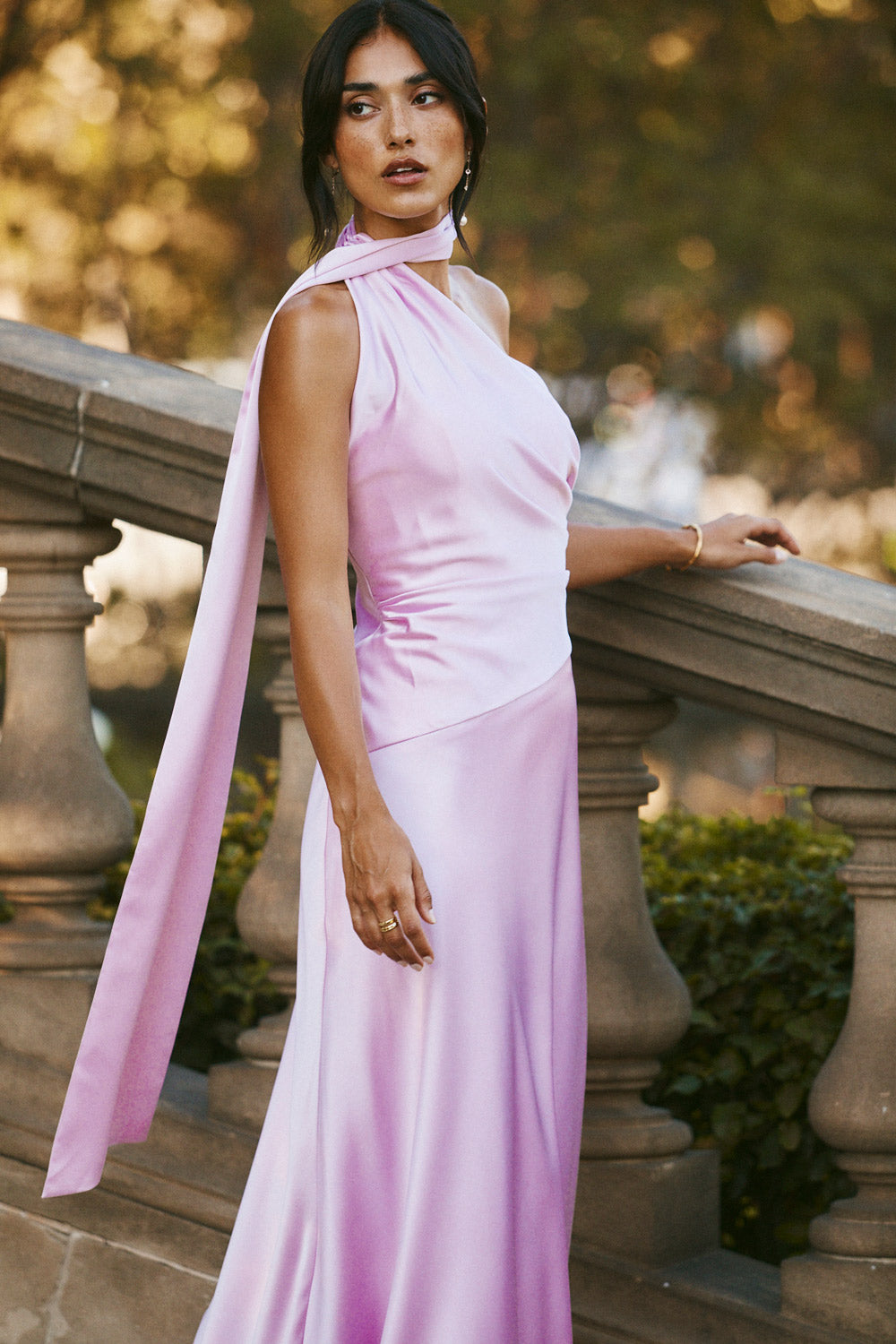satin dress women's clothing Imani Satin Dress