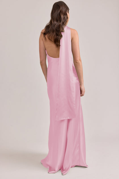 Imani Satin Dress | Made To Order | Perfect Pink