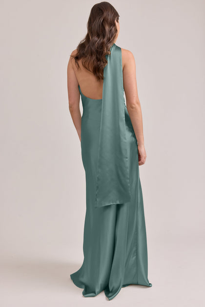 Imani Satin Dress | Made To Order | Rosemary