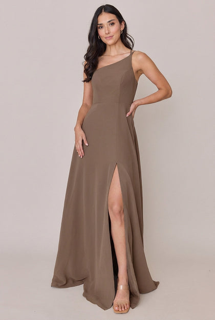 Inez Chiffon Dress | Made To Order | Truffle