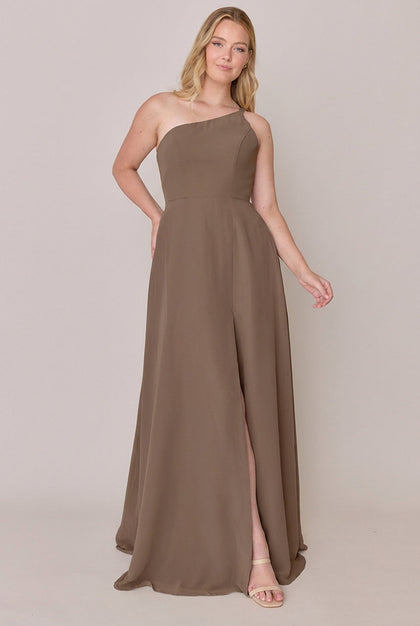 Inez Chiffon Dress | Made To Order | Truffle