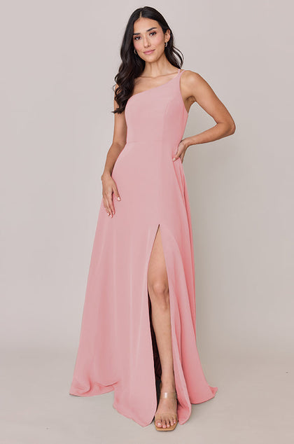 Inez Chiffon Dress | Made To Order | Blushing Bride