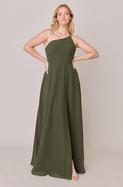 Model: Sydney; Size: 10; Color: Deep Olive