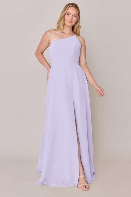Inez Chiffon Dress | Made To Order | Light Lavender