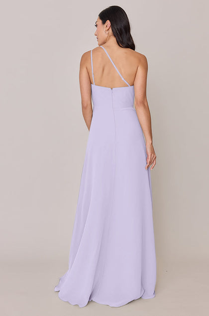 Inez Chiffon Dress | Made To Order | Light Lavender