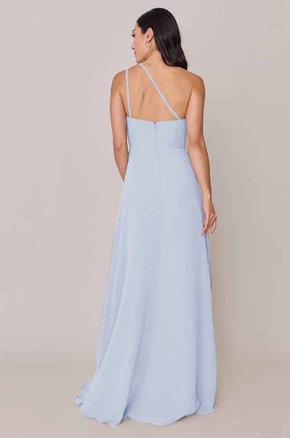 Inez Chiffon Dress | Made To Order | Periwinkle
