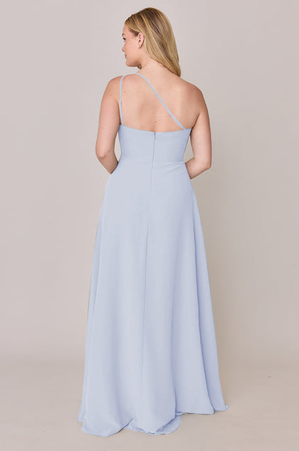Inez Chiffon Dress | Made To Order | Periwinkle