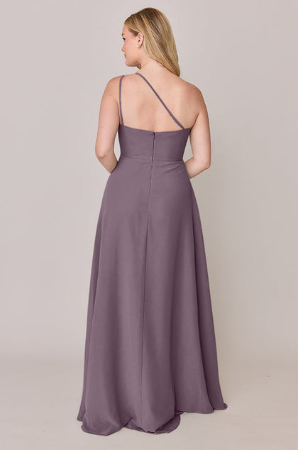 Inez Chiffon Dress | Made To Order | Wisteria