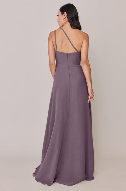 Inez Chiffon Dress | Made To Order | Wisteria