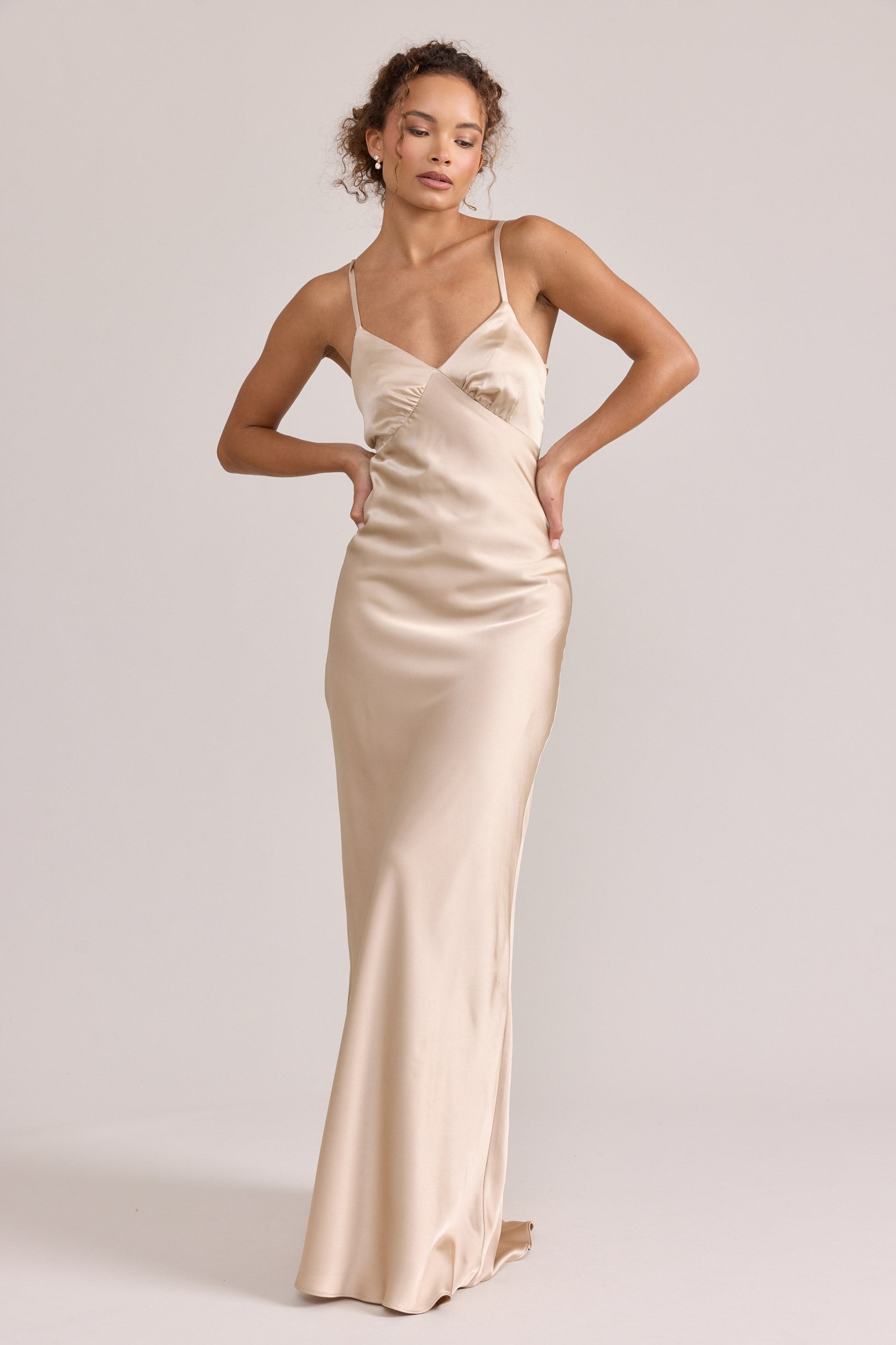 Iris Satin Dress | Ready To Ship