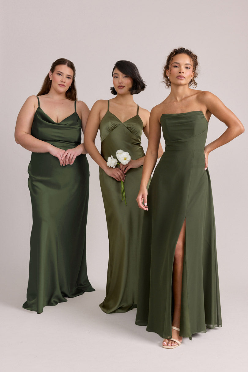 Iris Satin Dress | Ready To Ship