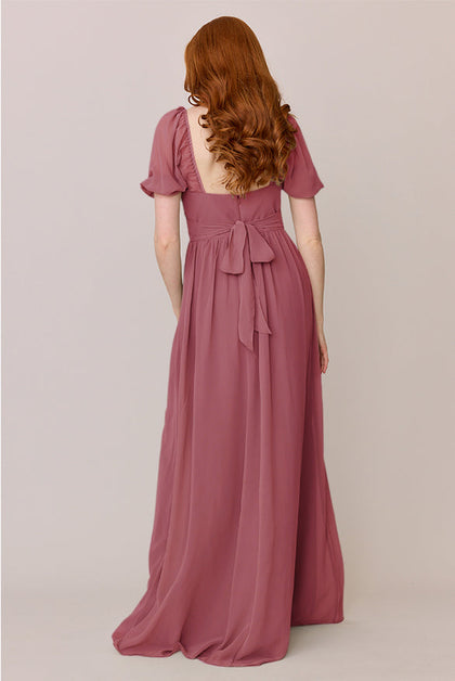 Isabella Chiffon Dress | Made To Order | Rosewood