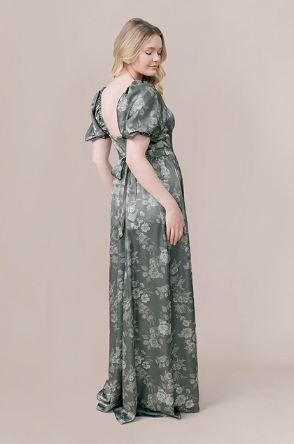 Model: Sydney; Size: 10; Color: Olive Bouquet