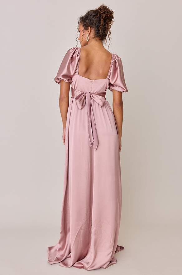 Isabella Satin Dress | Made To Order Isabella Satin Dress | Made To Order