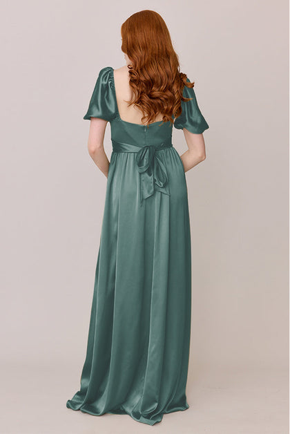 Isabella Satin Dress | Made To Order | Rosemary