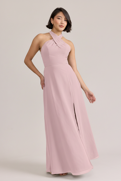 Isla Chiffon Dress | Perfect Pink