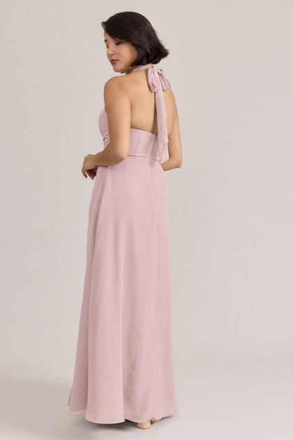 Isla Chiffon Dress | Perfect Pink