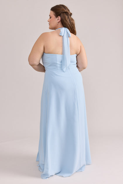 Model: Tegan; Size: 2XL; Color: Sky Blue