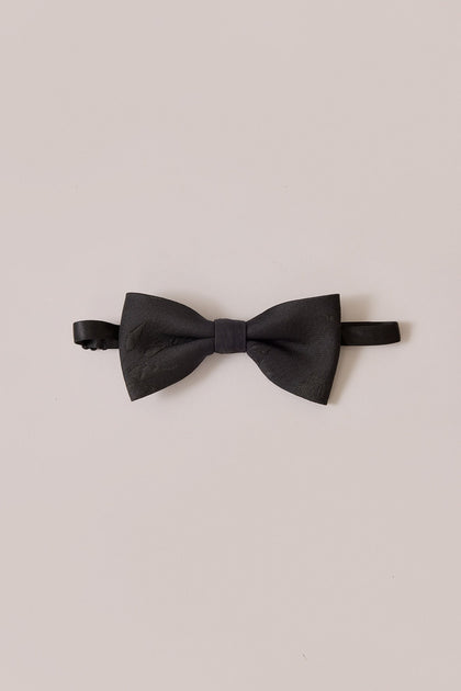 Jacquard Bowtie | Made To Order | Black
