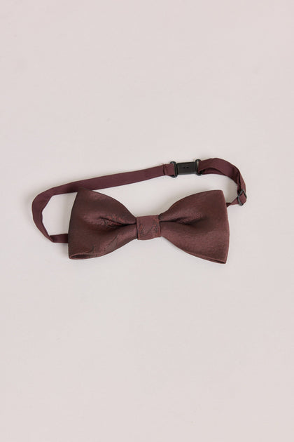 Jacquard Bowtie | Made To Order | Mahogany