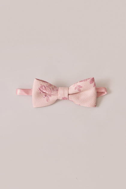Jacquard Bowtie | Made To Order | Pink