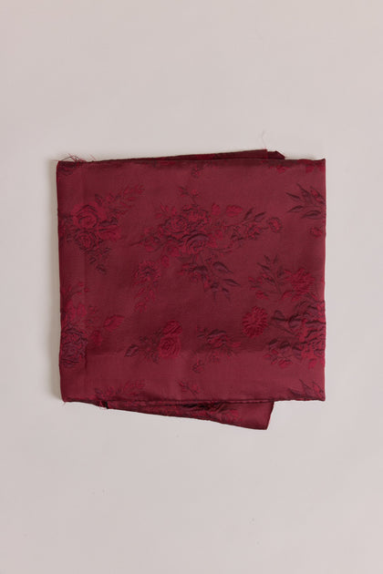 Jacquard Fabric By Yard | Cabernet