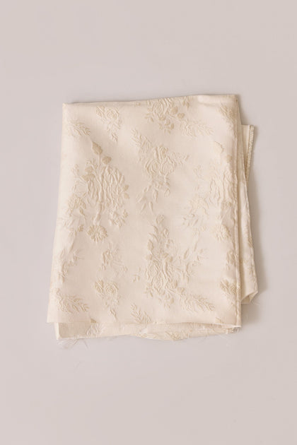 Jacquard Fabric By Yard | Champagne