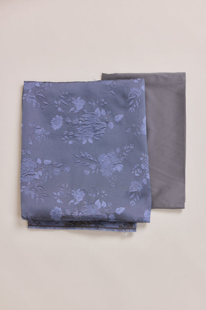 Jacquard Fabric By Yard | Indie Blue