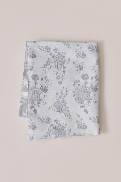 Jacquard Fabric By Yard | Sky Blue