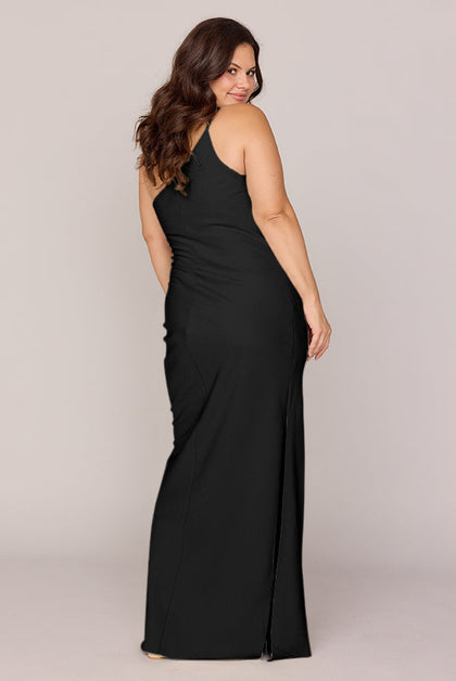 Jade Crepe Dress | Made To Order | Black