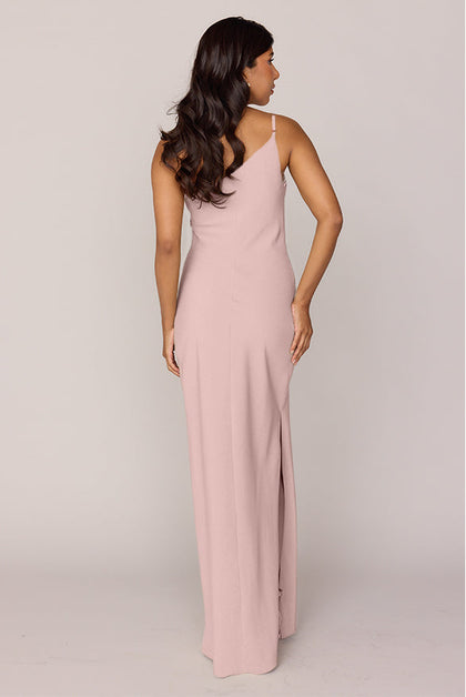 Jade Crepe Dress | Made To Order | Petal Pink