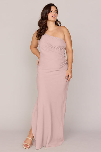 Jade Crepe Dress | Made To Order | Petal Pink