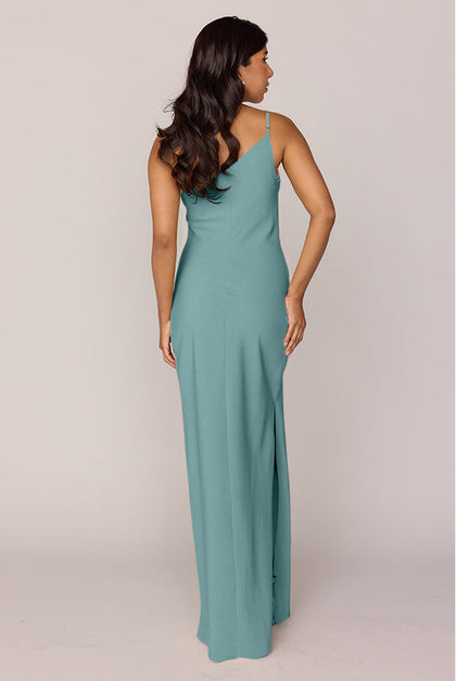 Jade Crepe Dress | Made To Order | Rosemary