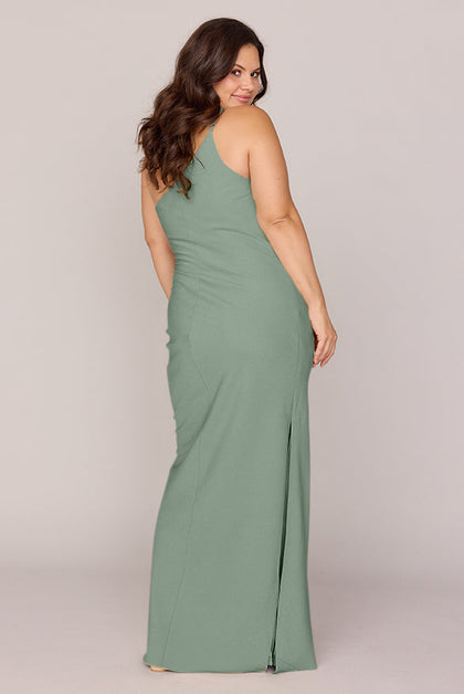Jade Crepe Dress | Made To Order | Sage