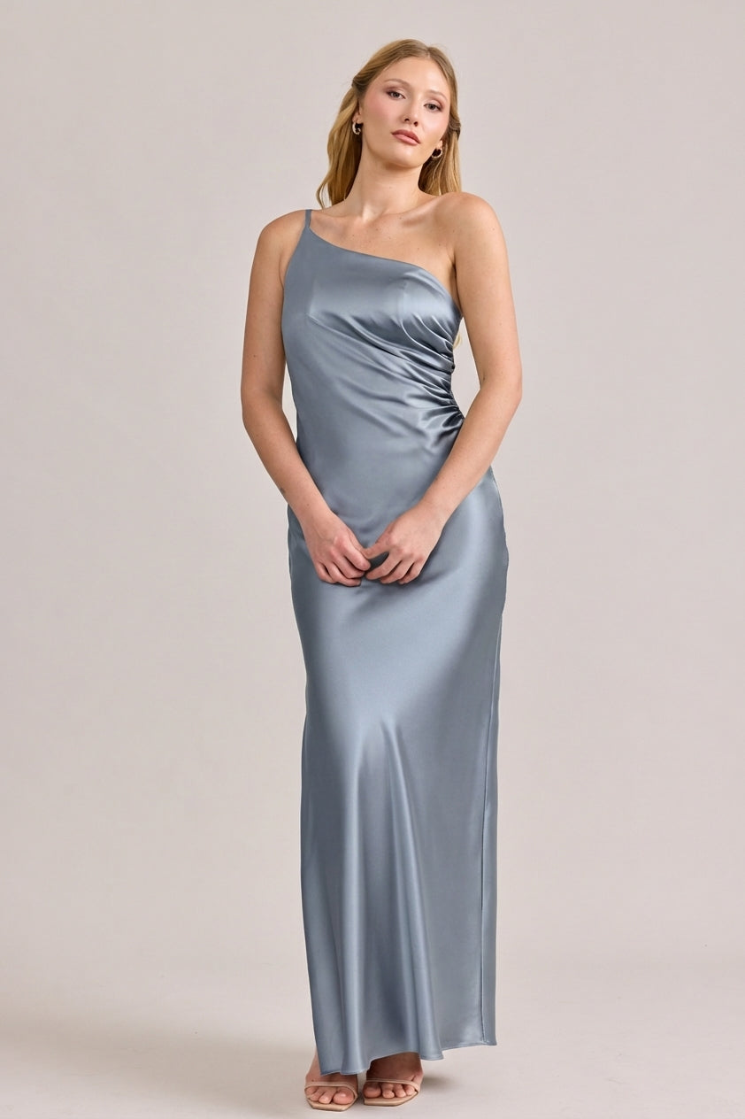 Jade Satin Dress