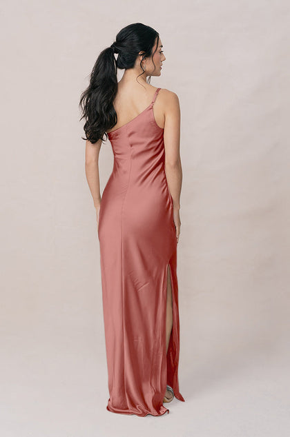 Jade Satin Dress | Made To Order | Desert Rose