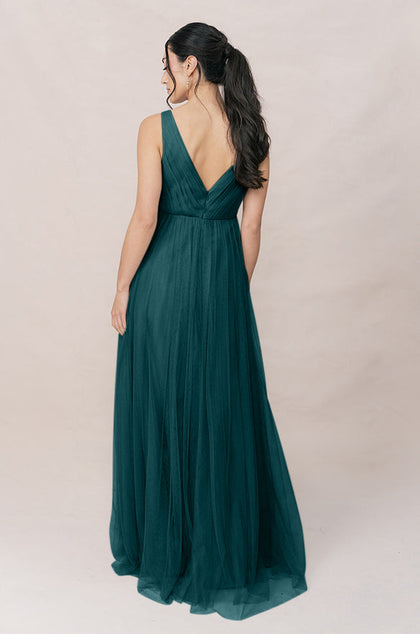 Jamie Tulle Dress | Made To Order | Classic Emerald
