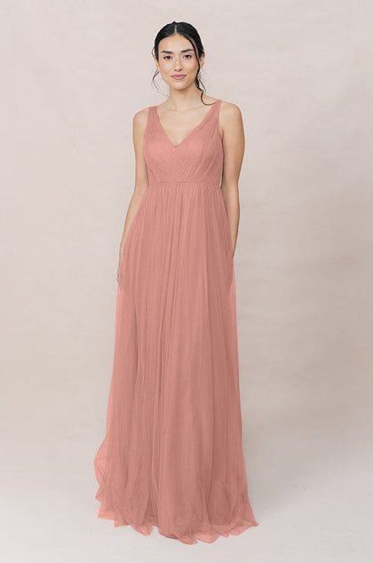 Jamie Tulle Dress | Made To Order | Desert Rose