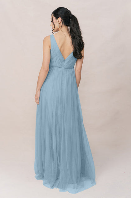 Jamie Tulle Dress | Made To Order | French Blue