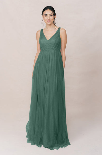 Jamie Tulle Dress | Made To Order | Greenery
