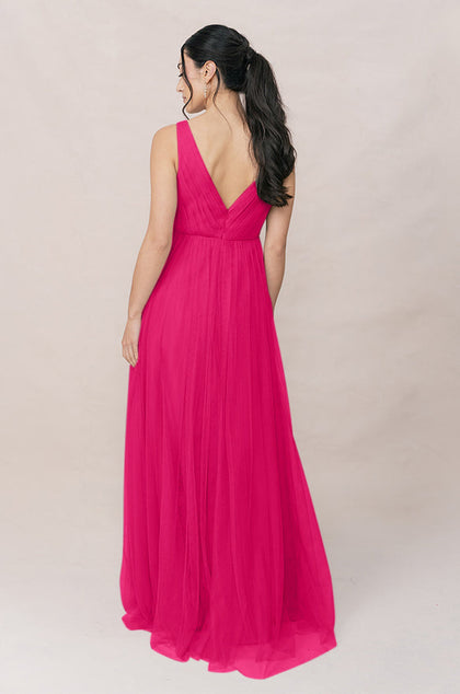 Jamie Tulle Dress | Made To Order | Hot Pink