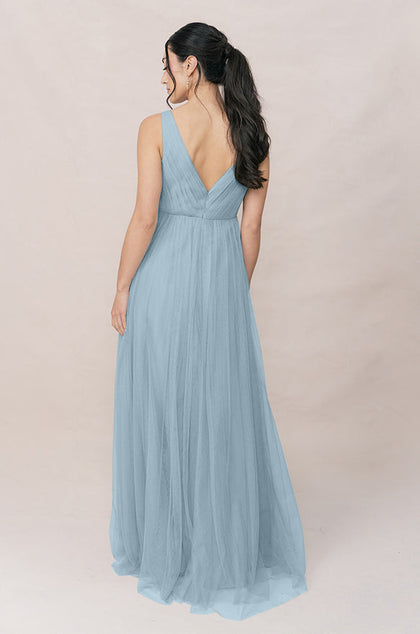 Jamie Tulle Dress | Made To Order | Light Blue