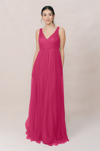 Jamie Tulle Dress | Made To Order | Malibu Pink