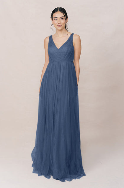 Jamie Tulle Dress | Made To Order | Romantic Blue